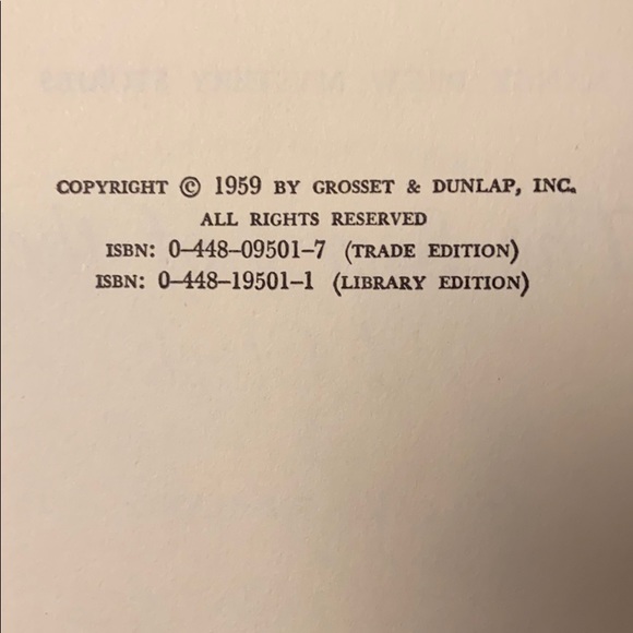 ❌SOLD❌ 3 VINTAGE Nancy Drew Hardcover Books #1,5,6 - Picture 3 of 10